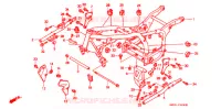 CADRE pour Honda VALKYRIE 1500 F6C INTERSTATE de 2001
