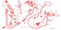 COMMODO   LEVIER   CABLE pour Honda VALKYRIE 1500 F6C INTERSTATE de 2001