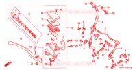 MAITRE CYLINDRE DE FREIN AVANT pour Honda VALKYRIE 1500 F6C INTERSTATE de 2001
