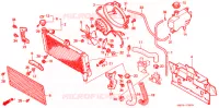 RADIATEUR pour Honda VALKYRIE 1500 F6C INTERSTATE de 2001