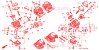 CARBURATEUR (PIECES CONSTITUTIVES) pour Honda VALKYRIE 1500 F6C INTERSTATE de 1999