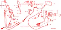 COMMODO   LEVIER   CABLE pour Honda VALKYRIE 1500 F6C INTERSTATE de 1999