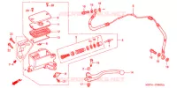 MAITRE CYLINDRE pour Honda VALKYRIE 1500 F6C INTERSTATE de 1999