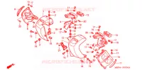 OUIES DE RADIATEUR pour Honda VALKYRIE 1500 F6C INTERSTATE de 1999