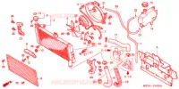 RADIATEUR pour Honda VALKYRIE 1500 F6C INTERSTATE de 1999