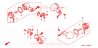 CLIGNOTANT pour Honda VALKYRIE 1500 F6C INTERSTATE de 1999
