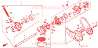 POMPE A HUILE pour Honda VALKYRIE 1500 F6C INTERSTATE de 1999