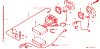 RADIO pour Honda VALKYRIE 1500 F6C INTERSTATE de 1999