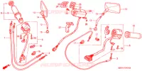 COMMODO   LEVIER   CABLE pour Honda VALKYRIE 1500 F6C INTERSTATE de 2000