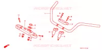 GUIDON   TE DE FOURCHE pour Honda VALKYRIE 1500 F6C INTERSTATE de 2000