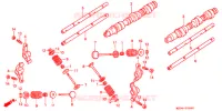 ARBRE A CAMES   SOUPAPE pour Honda VALKYRIE 1500 F6C TOURER de 1997