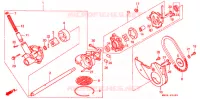 POMPE A HUILE pour Honda VALKYRIE 1500 F6C TOURER de 1997