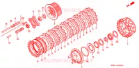 EMBRAYAGE pour Honda VALKYRIE 1500 F6C TOURER de 1997