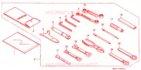 OUTIL (1) pour Honda VALKYRIE 1500 F6C TOURER de 1997