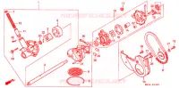 POMPE A HUILE pour Honda VALKYRIE 1500 F6C TOURER de 1997
