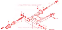 BRAS OSCILLANT pour Honda VALKYRIE 1500 F6C TOURER de 2000