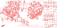 BLOC CYLINDRES pour Honda VALKYRIE 1500 F6C de 1997