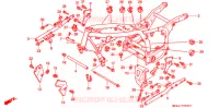 CADRE pour Honda VALKYRIE 1500 F6C de 1997
