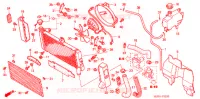 RADIATEUR pour Honda VALKYRIE 1500 F6C de 1997