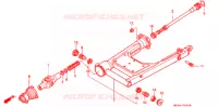 BRAS OSCILLANT pour Honda VALKYRIE 1500 F6C de 1998