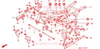 CADRE pour Honda VALKYRIE 1500 F6C de 1998