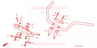 GUIDON   TE DE FOURCHE pour Honda VALKYRIE 1500 F6C de 1998