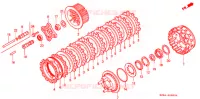 EMBRAYAGE pour Honda VALKYRIE 1500 F6C de 1999
