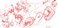 FEU ARRIERE pour Honda VALKYRIE 1500 F6C de 1999