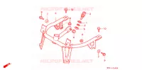 SUPPORT DE CARENAGE (GL1500SEN/P/R/S) pour Honda GL 1500 GOLD WING SE de 1992