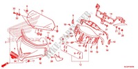 PARE BRISE pour Honda F6B 1800 BAGGER DELUXE AC de 2013