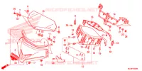 PARE BRISE pour Honda F6B 1800 BAGGER AC de 2014