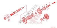 ARBRE DE SORTIE pour Honda GL 1800 GOLD WING ABS NAVI de 2012