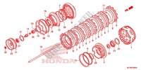 EMBRAYAGE pour Honda GL 1800 GOLD WING NAVI de 2012