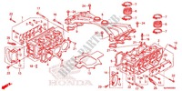 CULASSE pour Honda GOLD WING 1800 F6C VALKYRIE RED de 2015