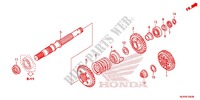 ARBRE DE SORTIE pour Honda GOLD WING 1800 F6C VALKYRIE de 2015