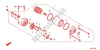 DEMARREUR pour Honda NC 750 X ABS DCT, E Package de 2014