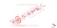 POMPE A HUILE pour Honda 50 METROPOLITAN BLACK/RED de 2013
