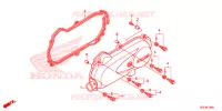 COUVERCLE GAUCHE pour Honda 50 METROPOLITAN de 2013