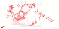 CADRE pour Honda 50 METROPOLITAN de 2015