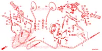 LEVIER DE GUIDON   CABLE   COMMODO pour Honda 50 METROPOLITAN de 2015