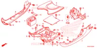 MARCHE PIEDS pour Honda 50 METROPOLITAN de 2015