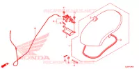 SELLE pour Honda 50 METROPOLITAN de 2017