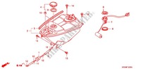 RESERVOIR A CARBURANT (NF100/M/DM/MDM) pour Honda WAVE 100 DM, Kick start de 2005