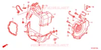 OUIES DE RADIATEUR pour Honda TODAY 50 SPECIAL de 2007