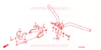 GUIDON pour Honda TODAY 50 F de 2009