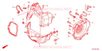 OUIES DE RADIATEUR pour Honda TODAY 50 de 2010