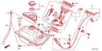 RESERVOIR A CARBURANT   POMPE A ESSENCE (NFS501SHB/C) pour Honda TODAY 50 F SPECIAL de 2012