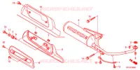 SILENCIEUX D'ECHAPPEMENT pour Honda TODAY 50 F SPECIAL de 2016