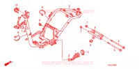 CADRE pour Honda TODAY 50 de 2012
