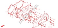 COUVERCLE GAUCHE pour Honda LEAD 110 EX SPECIAL COLOR de 2010
